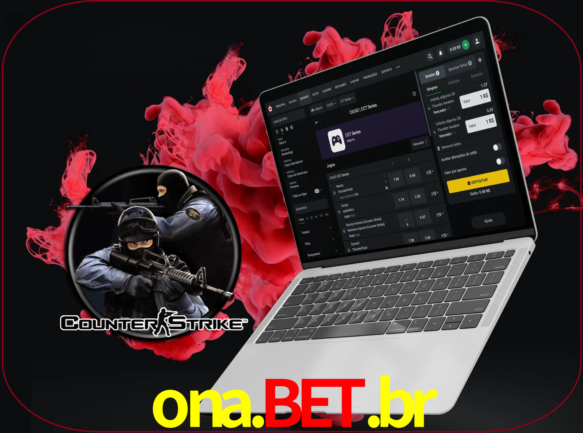 Um grande número de jogos irá agradar aos fãs deste jogo de tiro no sítio Web e na aplicação da empresa ONA BET BR.