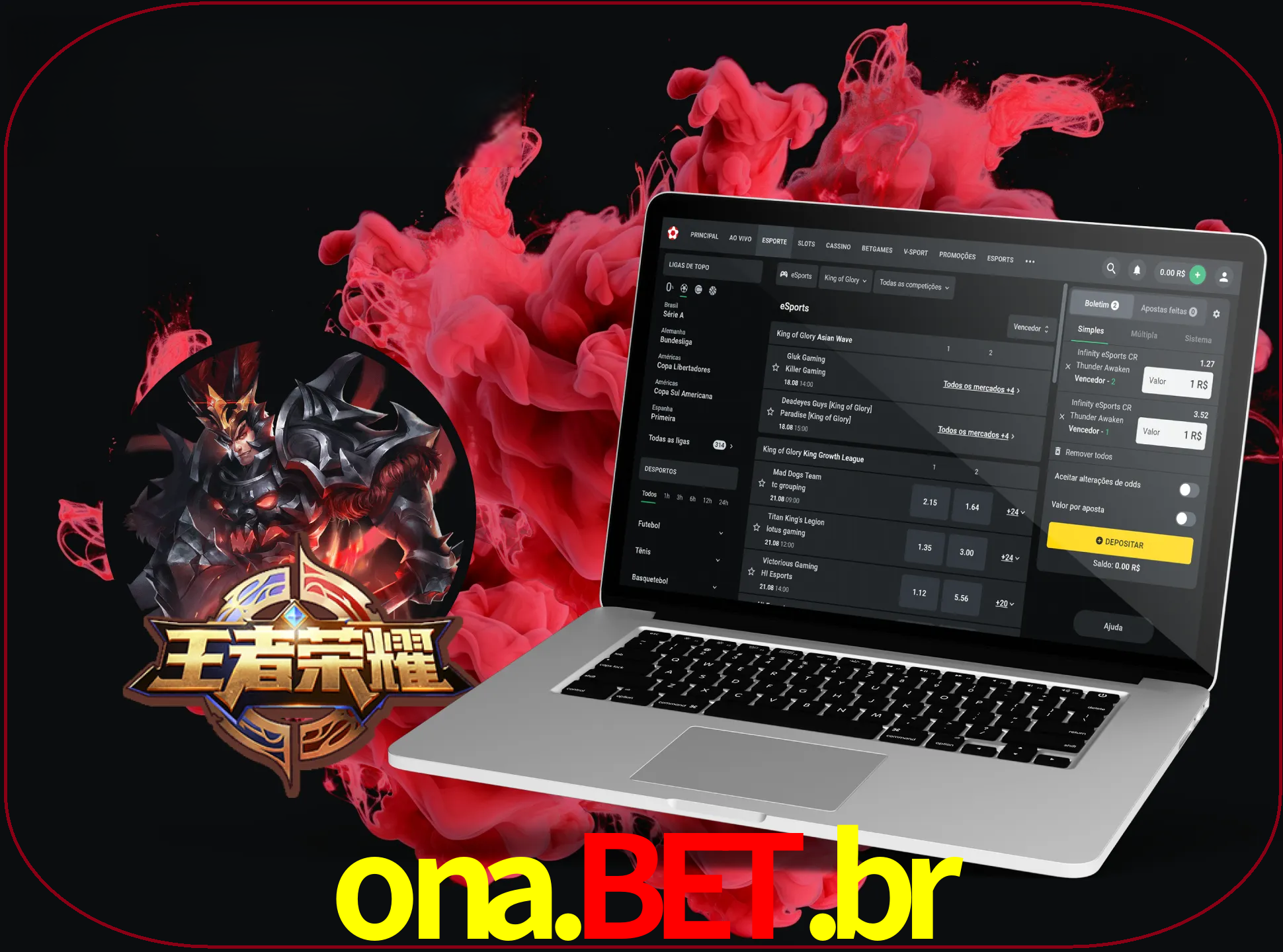 Um jogo global que conquistou os corações dos utilizadores de todo o mundo e que foi desenvolvido na China está disponível no ONA BET BR.