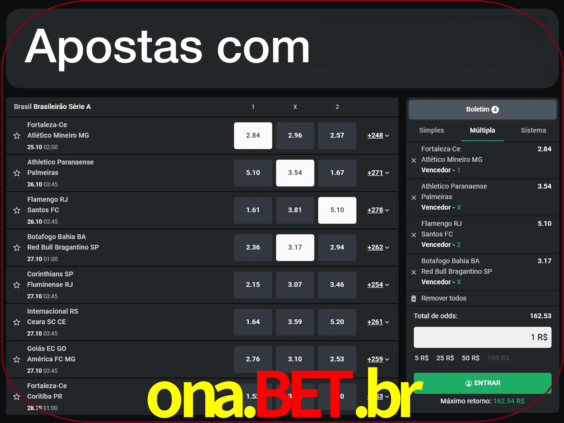 Aposte em vários diciplines com LeonBet.