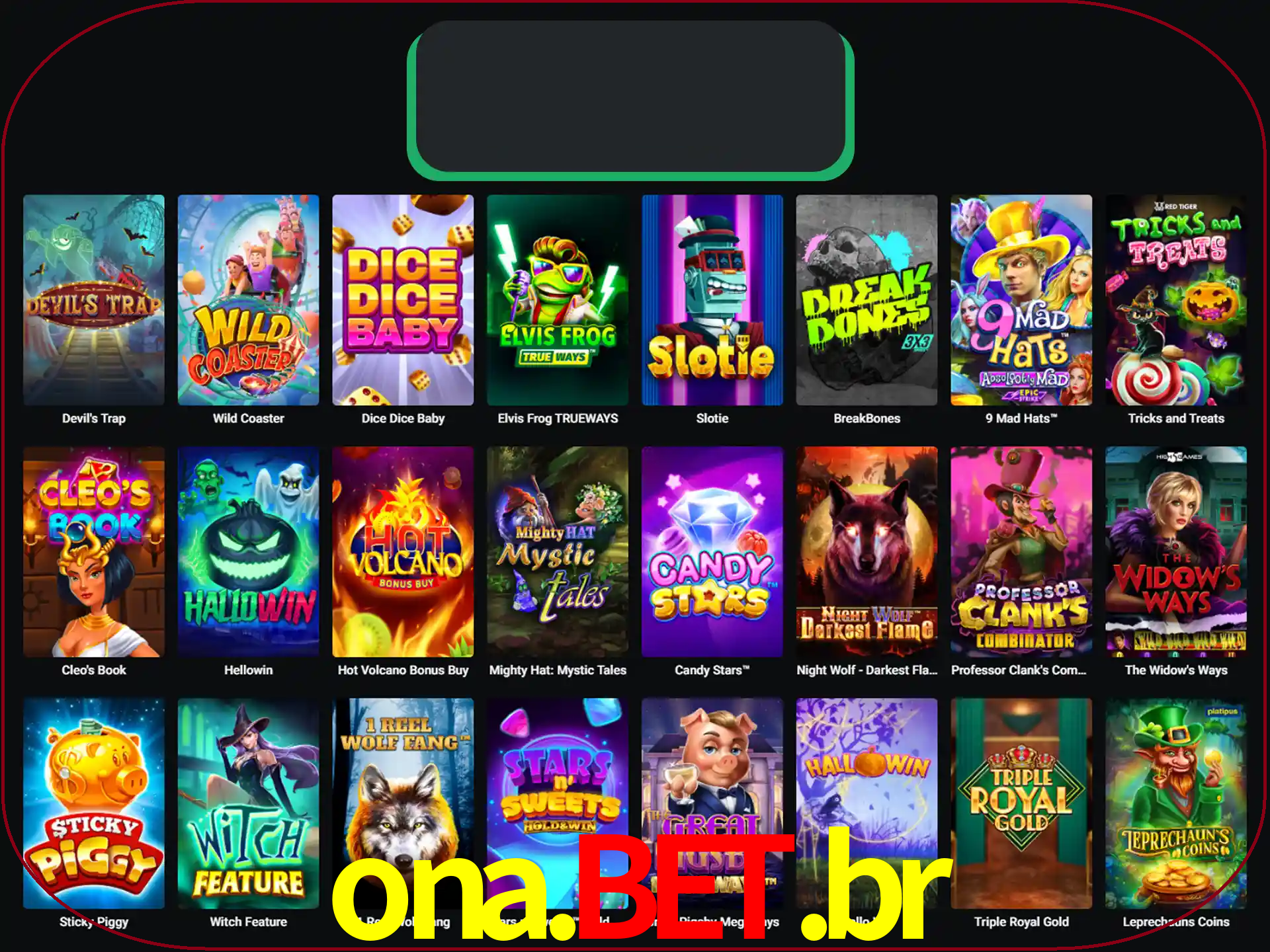 Procure por seus amados jogos de slot.