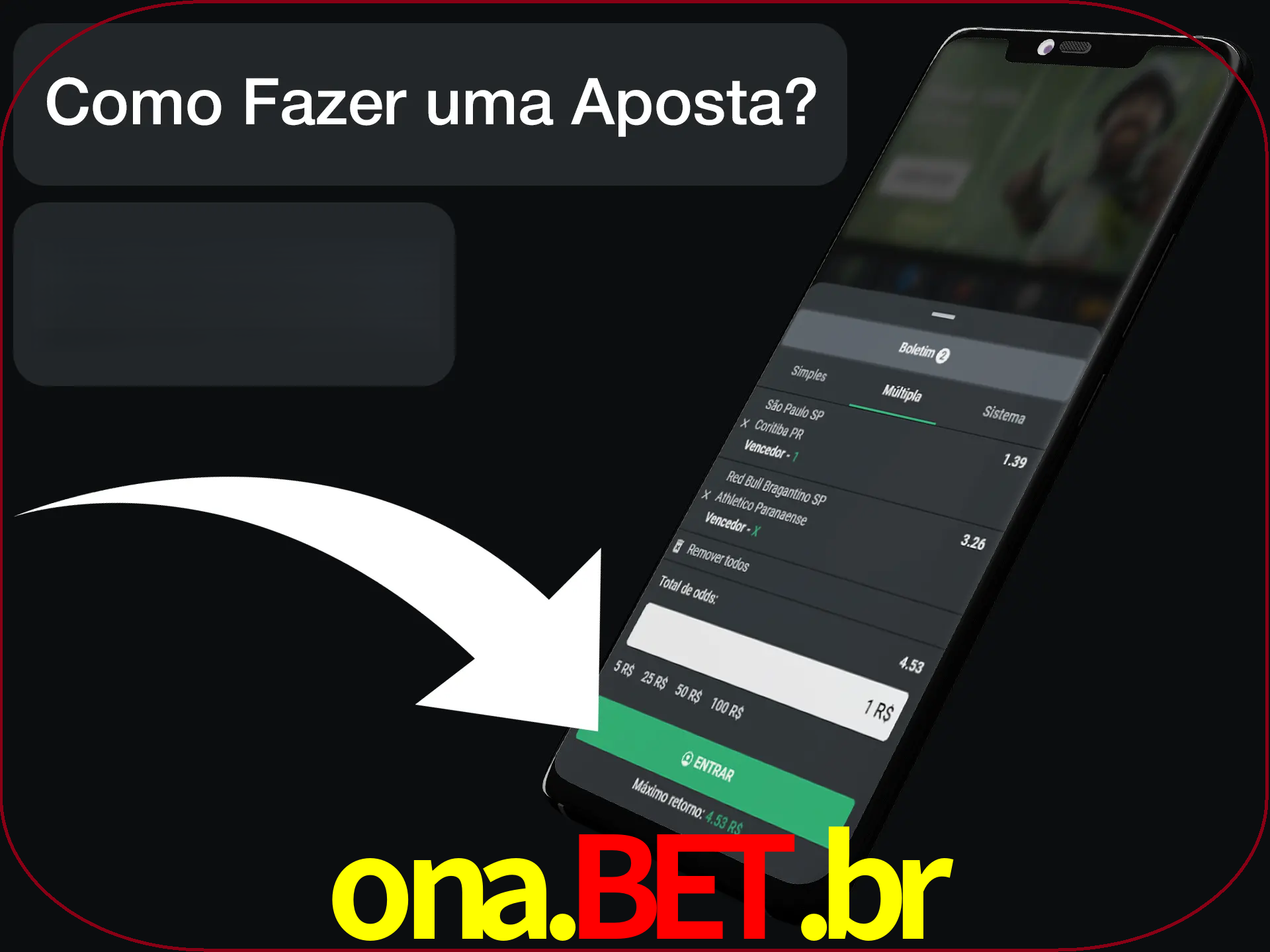 Preencha sua aposta e aguarde o resultado.