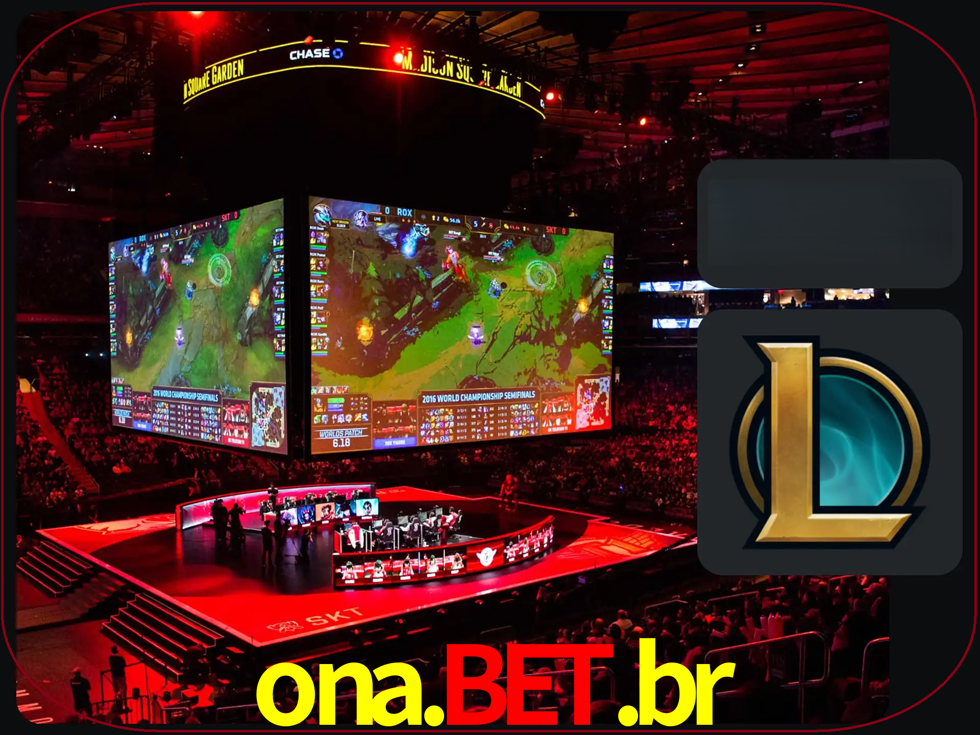 Aposta nos maiores jogos da League of Legends.