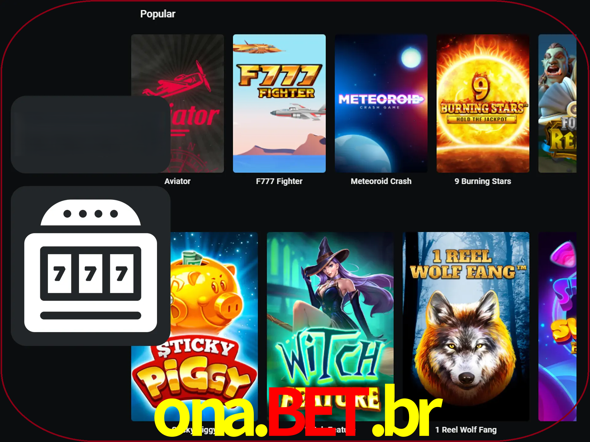 Gire seus slots de dinheiro favoritos.