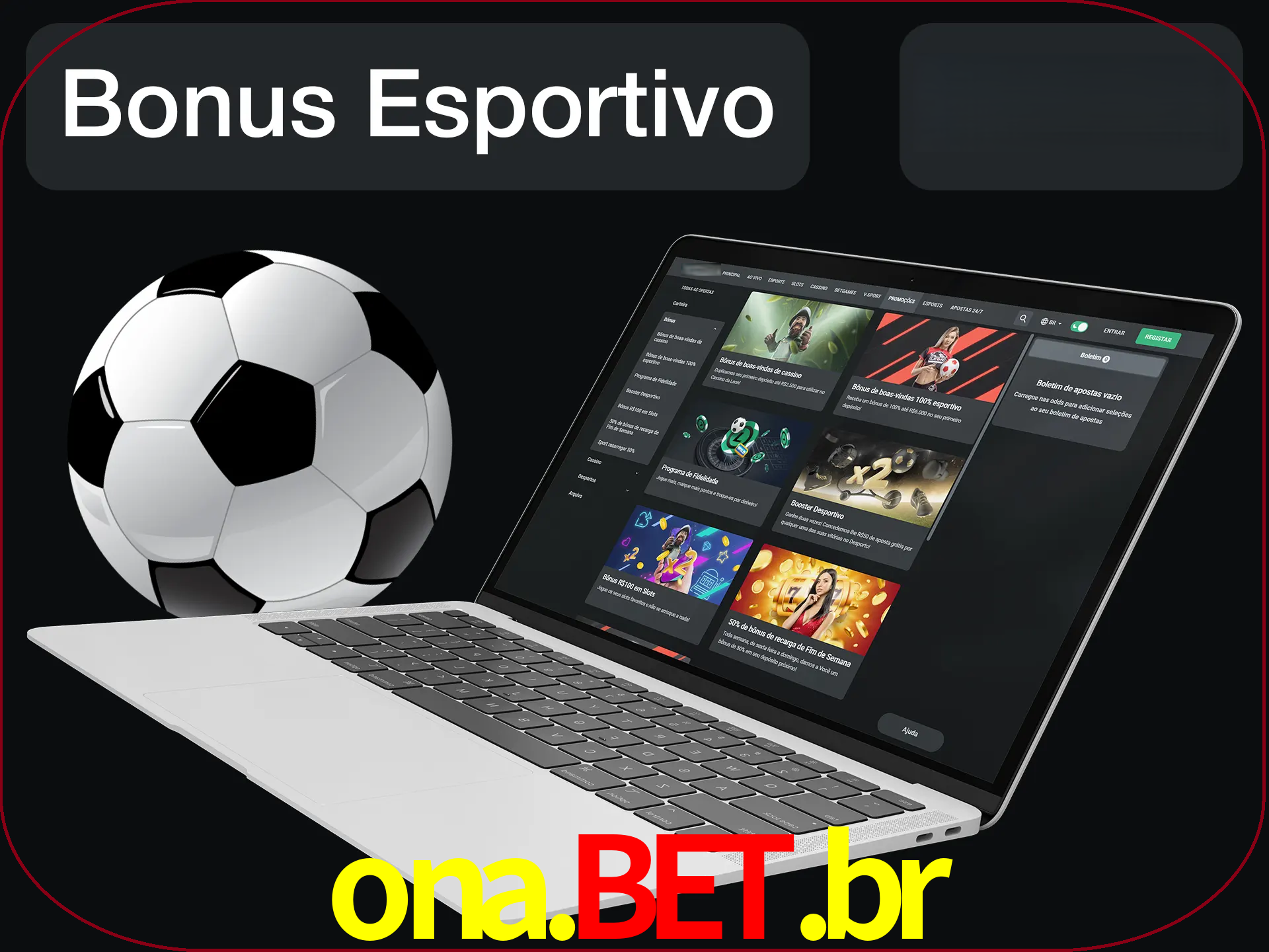 Antes de começar a apostar, use o bônus esportivo.